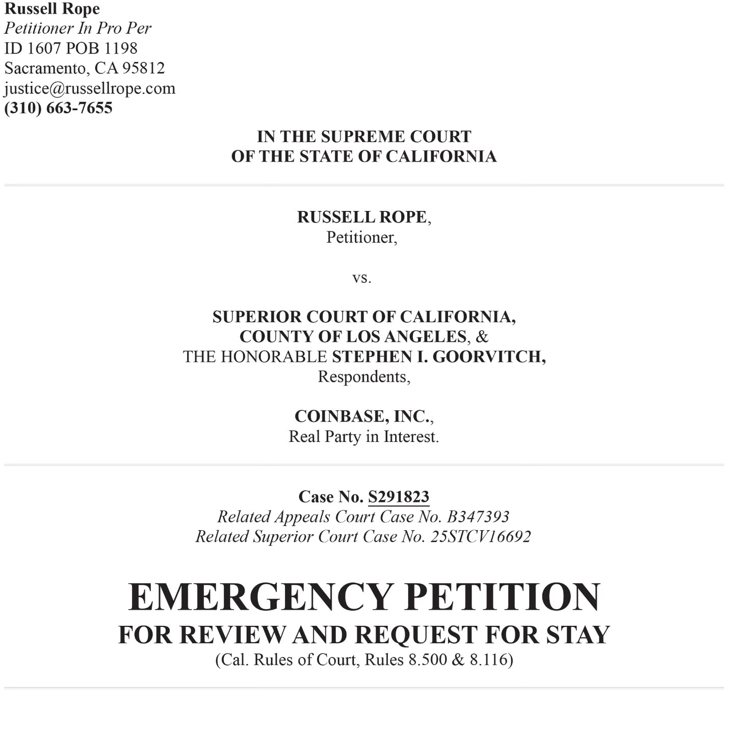 More Legal Docs Posted; Still Waiting For Ruling #SUPREME #LegalTrillOG #Revolution @ https://russellrope.com/real-legaltrillog-revolution 📃📄⚖️📑