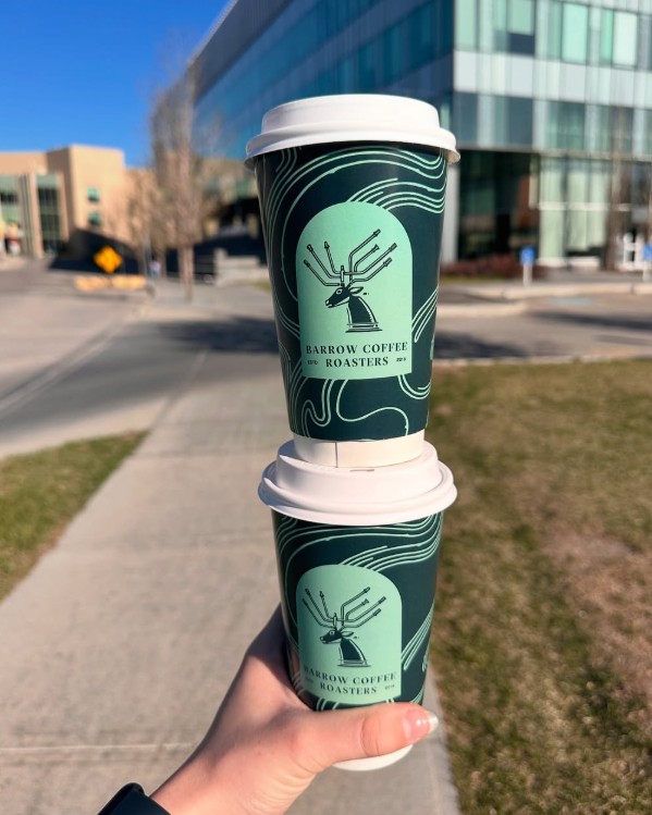 Credit to @barrowcoffee ⠀
⠀⠀
Barrow Coffee Roasters⠀⠀
Coffee shop⠀⠀
Specialty coffee through meaningful connections. Downtown location now open at Suncor Energy Center.⠀⠀
74 Mount Royal Circle SW, Calgary, Alberta⠀⠀
⠀⠀
#yyc #yycfood #calgary #canada #coffeetime #coffee #cookie⠀⠀
#coffeeshop #latte #hotshotsleeves #coffeecups #customcups⠀⠀⠀