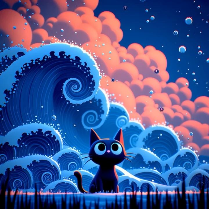 Night Glow —sref 517796356 —stylize 300 —niji 7 St…